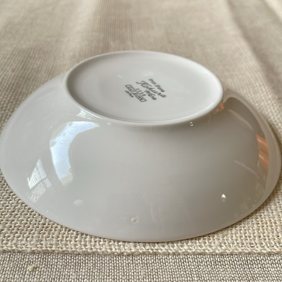 MCM Kokura Ware Ironstone Gay Down Japan fruit dessert plates bowl blue flower - Picture 4 of 5